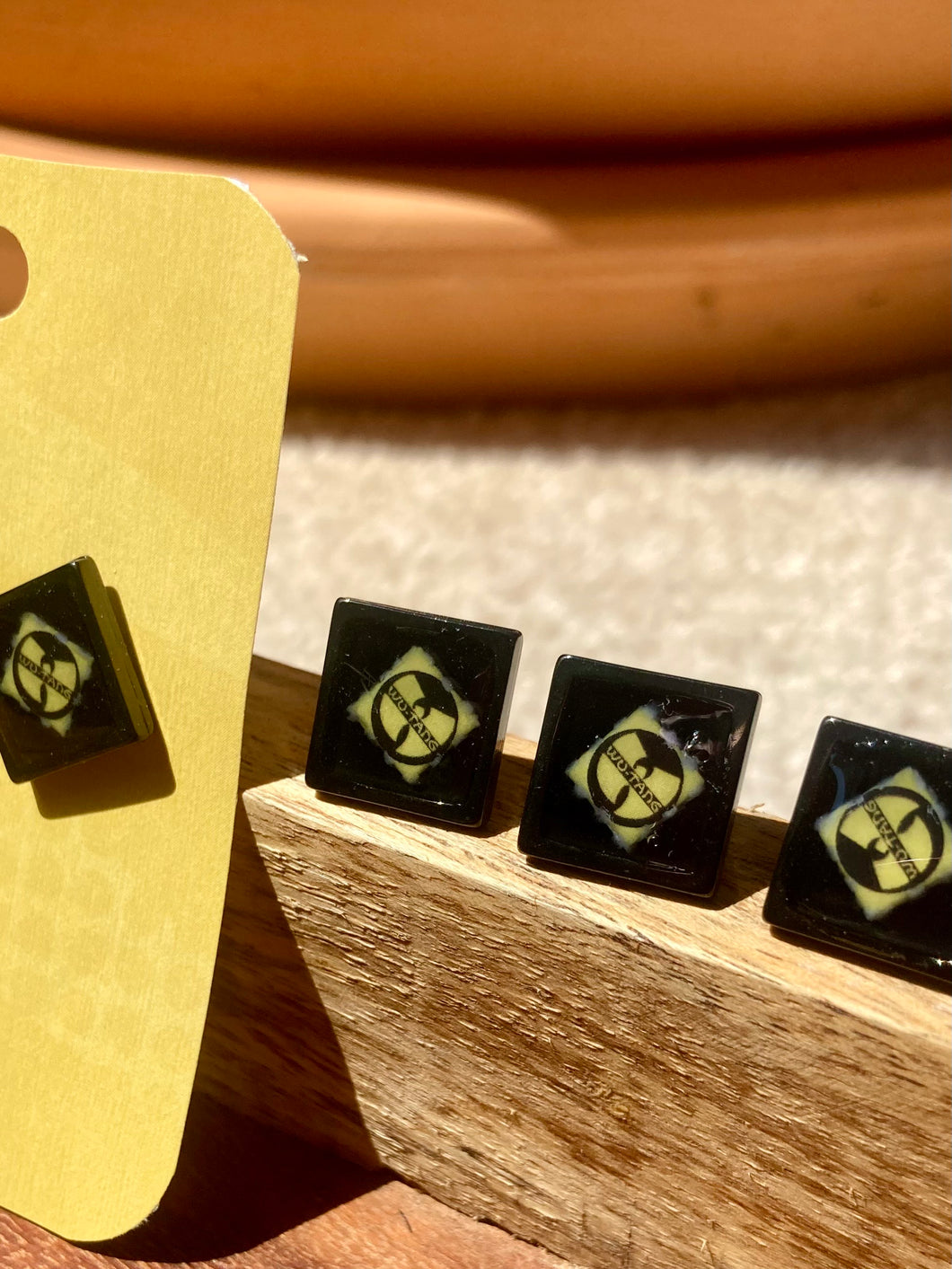 Wu-Tang Clan LSD Tab Earrings